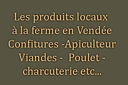 Confiturier, Apiculture, Viandes, poulet et charcuterie